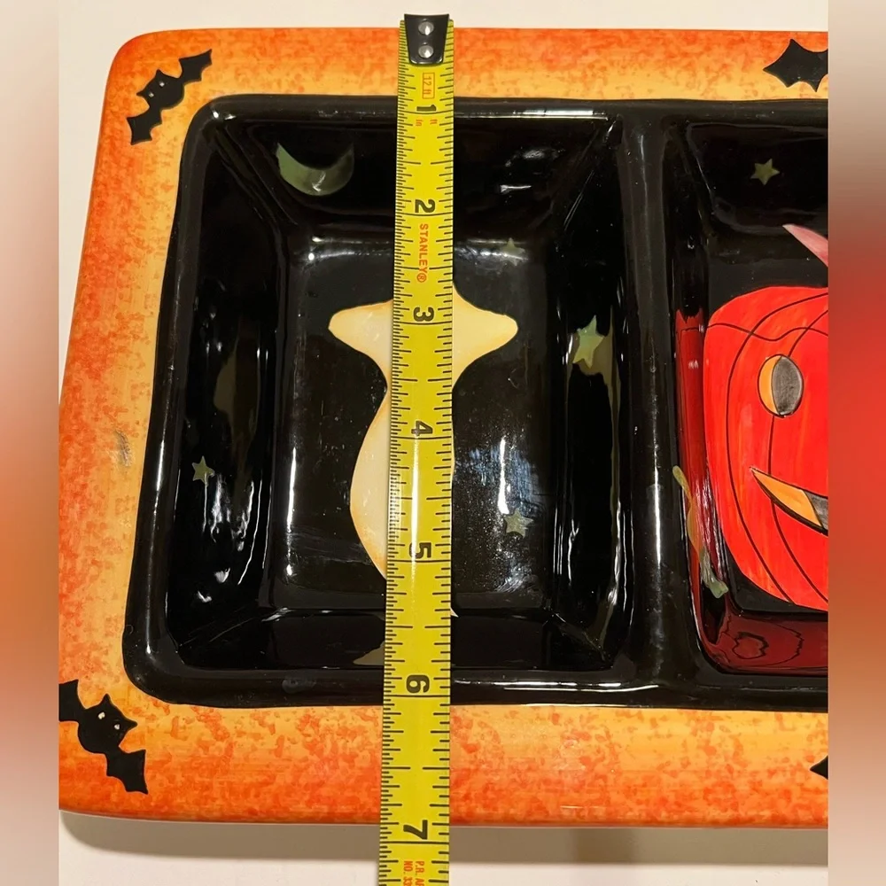 NWOT VINTAGE TARGET CERAMIC HALLOWEEN SERVING PLATTER.